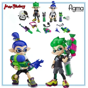 100% Original Max Factory Figma (#462-DX) Splatoon Boy Splatoon 2 Kojudge-kun Judge-kun Inkling DX Edition Collection Series