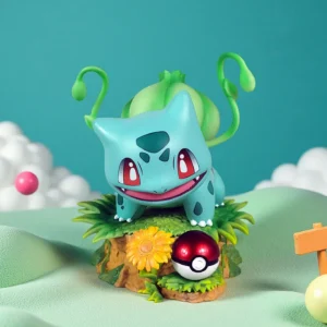 10cm New Pokemon Action Figure Bulbasaur Charmander Squirtle Model Pvc Desktop Ornament Decorations Holiday Gift Children Toys