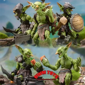 Original Mety toyz 1/12 Scale Soldier Goblin Orc Goblin Exploration Team Warrior 13CM Action Figure Doll Collection