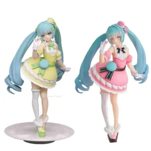 In Stock Original Genuine FuRyu Vocaloid Exceed Creative Figure Sweet Sweets Macaron Anime Figure Collect Model Kawaii Gift