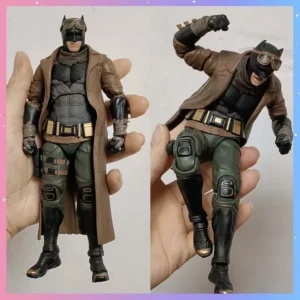 Genuine Knightmare Batman 1/9 Action Figure Anime Cartoon Movable Joints Model Toy Desktop Decoration Toy Collection X-Mas Gift