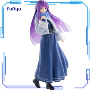 In Stock FuRyu Original Genuine Anime Frieren:Beyond Journeys End Fern Winter Clothes Ver. 18cm Model Toys Trio-Try-iT Figure