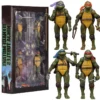 NECA 4Pcs/Set Teenage Mutant Ninja Turtles TMNT 1990 Version Film Edition Movies Action Figure
