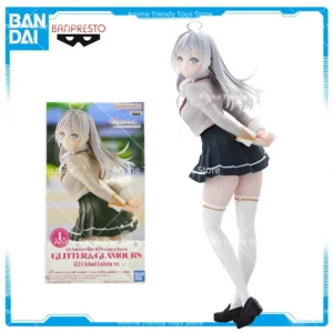 Original BANDAI Alisa Mikhailovna Kujou Glitter Glamours Seifuku In Stock Action Figure Alya Sometimes Hides Her Feelings WY