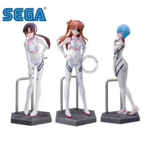 SEGA Original Rebuild of Evangelion Anime Figure Luminasta Asuka Langley Soryu Ayanami Rei Action Figure Toys for Kids Gift