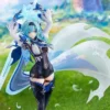 Model Eula Game Character Genshin Impact Sculpture Action Cartoon Anime Statue Collectible Figure
