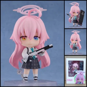 Gsc 2461 Hoshino Takanashi Blue Archive Articulated Action Figure With Bonus Base Collectible Anime Desktop Decor Model