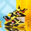 Pikachu Pokemon Cartoon Sports Shoes Fashion Anime Boy Girl Sneakers Student Casual Collectible Figure