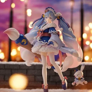 【In Stock】Original Max Factory GSC Figma#EX-067 Piapro Miku Snow Mirai Dongli Action Figure Toys Gifts