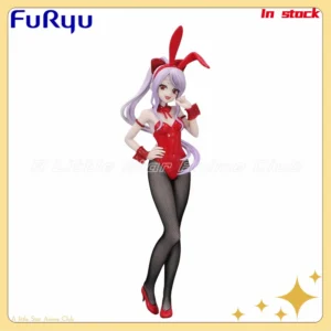 In Stock FuRyu BiCute Bunnies Figure OVERLORD Shalltear Bloodfallen Red Model Animation Figure Model Collection Toys