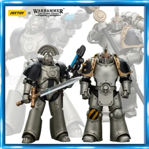 [Pre Order]JOYTOY Warhammer40K 1/18 Action Figure Iron Warriors MKVI Tactical Command Squad Chosen figures Toys