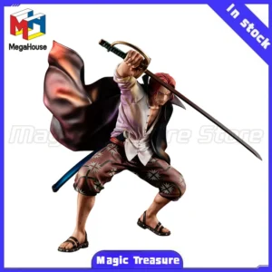 【MT】Original MegaHouse POP PBM ONE PIECE Shanks Playback Memories Figure Toy Model Collection