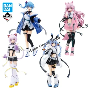 In Stock Original BANDAI Ichiban Kuji Hololive Nekomata Okayu Hoshimati Suisei Usada Pekora Koyori Figure Anime Model Toy