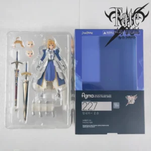 14cm Offical Gsc Figma Fate Zero Stay Night Artoria Saber 2.0 Max Factory Action Figure Collectible Articulated Model Toy Gift