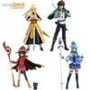GSC Max Factory figma Dustiness/Aqua/Megumin/Satou Kazuma God's Blessing On This Wonderful World! Action Figure