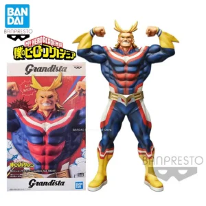 28Cm Genuine Original Bandai Banpresto My Hero Academia Grandista All Might Anime Collectible Model Brand New and Unopened