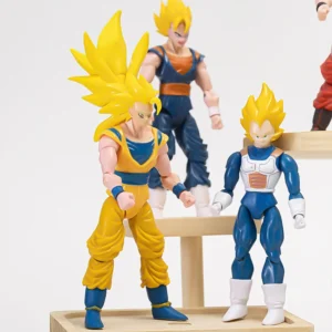 Dragon Ball Z Anime Action Figure Son Goku Vegeta Gohan Frieza Super Saiyan Assembly Model Collectible Toy Gift