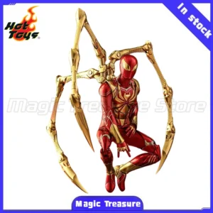 【MT】Hot Toys VGM38 Marvel Spider-Man Steel Armored Clothes Edition 1/6 Anime Figure Toys Collection