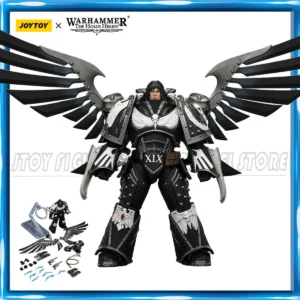 [Pre Order]JOYTOY Warhammer 40K 1/18 Action Figures Raven Guard Corvus Corax, Primarch of the XIX Legion Model Toys
