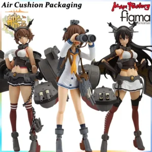 Max Factory Genuine Figma Series ‌Kantai Collection‌ Fleet Girl Yukikaze Mutsu Nagato Japanese Anime Action Figures Model Toys