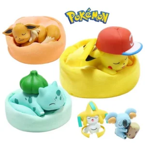 Pokemon Starry Dream Series Pikachu Eevee Bulbasaur Snorlax Action Figure Collectible Desk Ornaments Gift for Fans