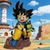 Anime Dragon Ball Z Goku Embrace Pura 8.5cm PVC Collectible Figure