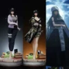 44cm Naruto Hyuga Hinata Animation Wedding Dress Dressing Handmade Anime Statue Desktop Collectible Figure