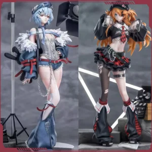 NewAsuka Langley Soryu Action Figures Ayanami Rei Figure Pvc Statue Figurine Model Doll Collection Room Decora Desk Toys Gift