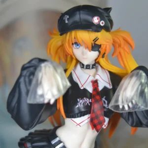 Rock Band Germinating Elephant Asuka Anime Hand-Made Figure Beautiful Girl Action Toy Collectible Model Ornament for Table Set