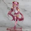 20CM New Anime Japanese Virtual Singer Hatsune Miku Pink Sakura Fairy Tale Collectible Figure