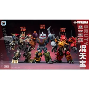 In Stock Laser Cat Bruticus JGM-SKP03 Prediking Steel Party JGM-SKP01 Fusion Transformation Plane Car Toy
