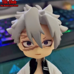 Gsc Doll Replace Face OB11 Head Split Accessory 1/12 Scale Kimetsu no Yaiba Shinazugawa Sanemi For 6-inch Action Figure Soldier