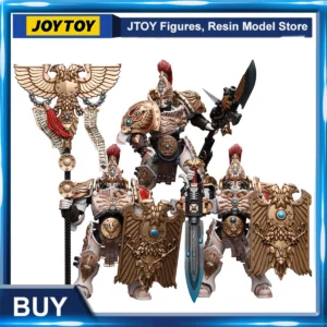 [IN-STOCK] JOYTOY Warhammer 40K 1/18 Action Figures Adeptus Custodes Solar Watch Anime Collection Model Toys