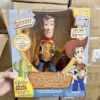 40cm Disney Pixar Story Woody English Movie Sound Character Cloth Cowboy Action Figure