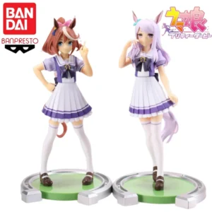 Bandai Banpresto In Stock Original uma musume figure Mejiro Mcqueen Tokai Teio Poseable Figure - Anime Articulated Model Gift