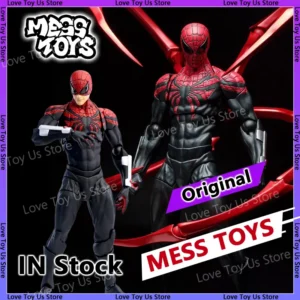 Original Mess Toys Superior Spider Man Doctor Octopus & Peter Parker Messtoys Anime Action Figure Gift Toy