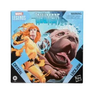 Marvel Legends Inhumans Crystal Lockjaw Deluxe Exclusive 6" Action Figure