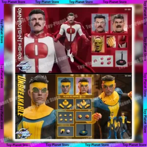 Soosootoys 1/6 SS-T044 SS-T038 Invincible Boy Omni Man Multi-Jointed Movable Shapeshift Action Figure Accessories Custom Toys