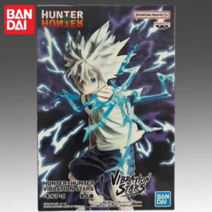 In Stock Bandai Original Banpresto Hunterxhunter Killua Zoldyck Action Figure Model Doll Brand New Boxed Anime Characters Garage