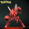 9cm/3.54in Anime Pokemon Scizor for Action Figure