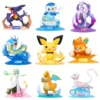 Pokemon Origina Pikachu Mew Figurine Gardevoir Pichu Anime Model Pocket Monster Collectible Figure