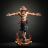 27cm One Piece Anime Ace Portgas D Action Figurine Statue Collectible Figure