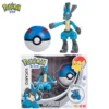 Box Pokemon Anime Deformation Figures Pikachu Charizard Pocket Monster Pokeball Action Model Collectible Figure