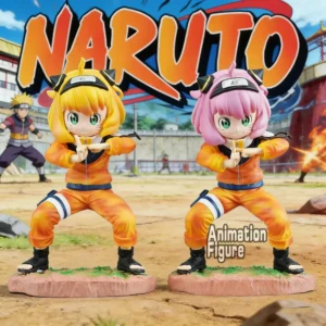 18cm/7.09in Anime Naruto Figure Anya Forger Cosplay Naruto Action Figures Pvc Statue Desktop Ornamen Collection Model Toys Gifts