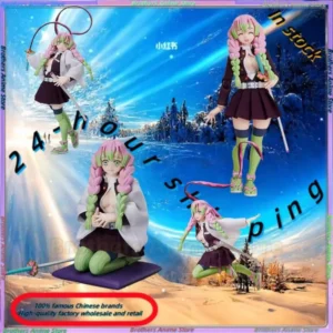 In-stock ANIPLEX BUZZMOD Demon Slayer: Kimetsu no Yaiba Love Pillar Mitsuri Kanroji 1/12 Action Figure