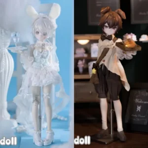 Authentic 1/5 Bjd Ufdoll Plus Tea Plus Yuanyang Xuebi Series Limited Elevator Ornament Desktop Movable Joint Anime Figure Toy