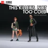 Miniature 1/64 Killer Leon Matilda Movie Character Figure Diorama Street Scene Decoration Accessory