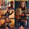 2025 Hot Captain Marvel the Avengers 1/6 Ht MMS522 Deluxe Edition Models Action Figure