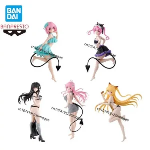 In Stock Bandai BANPRESTO To Love-Ru Darkness Lala Satalin Deviluke Kotegawa Yui Nana Asta Anime Action Figures Model Gift