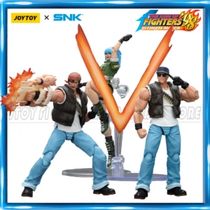 JOYTOY SNK 1/18 Action Figure KOF 98UM Ikari Warriors Team Leona Heidern Ralf Jones Clark Still figures Toys Model